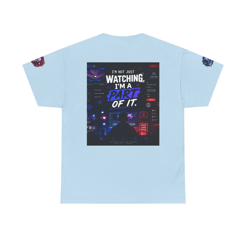 I'm A Part Of It T Shirt — Cyber Night Retro Graphic T-Shirt