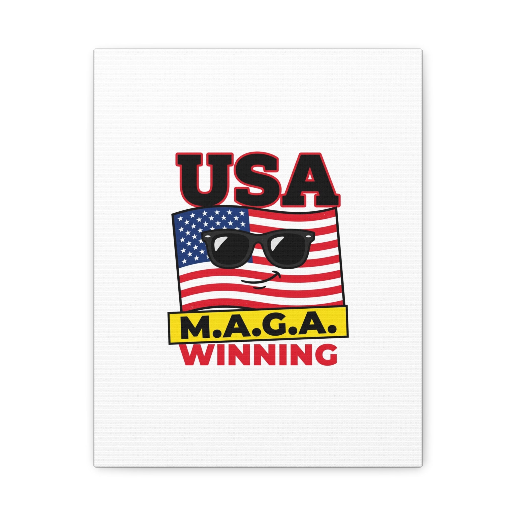 USA winning Canvas