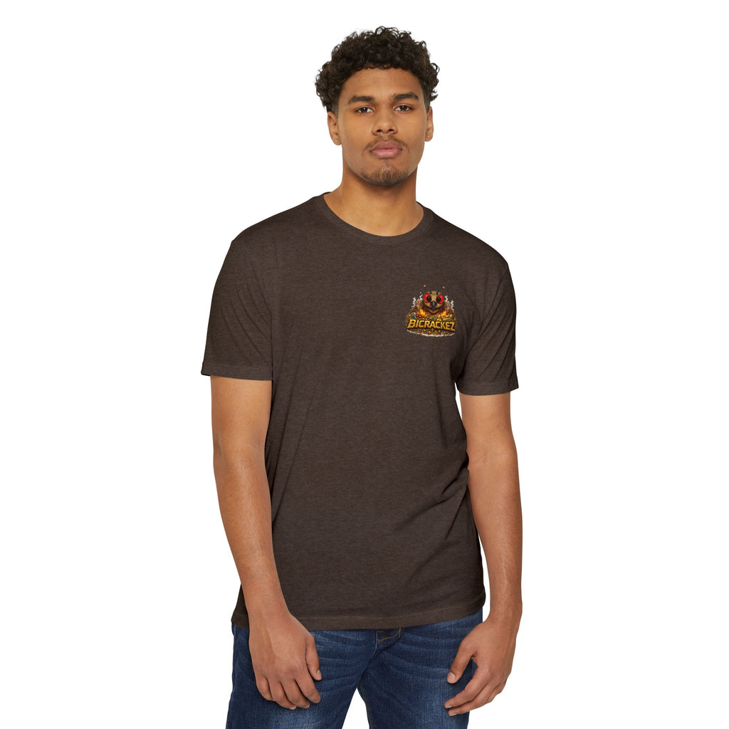 Family Flies Graphic T-Shirt — "Bicracketz" Retro Cartoon Tee