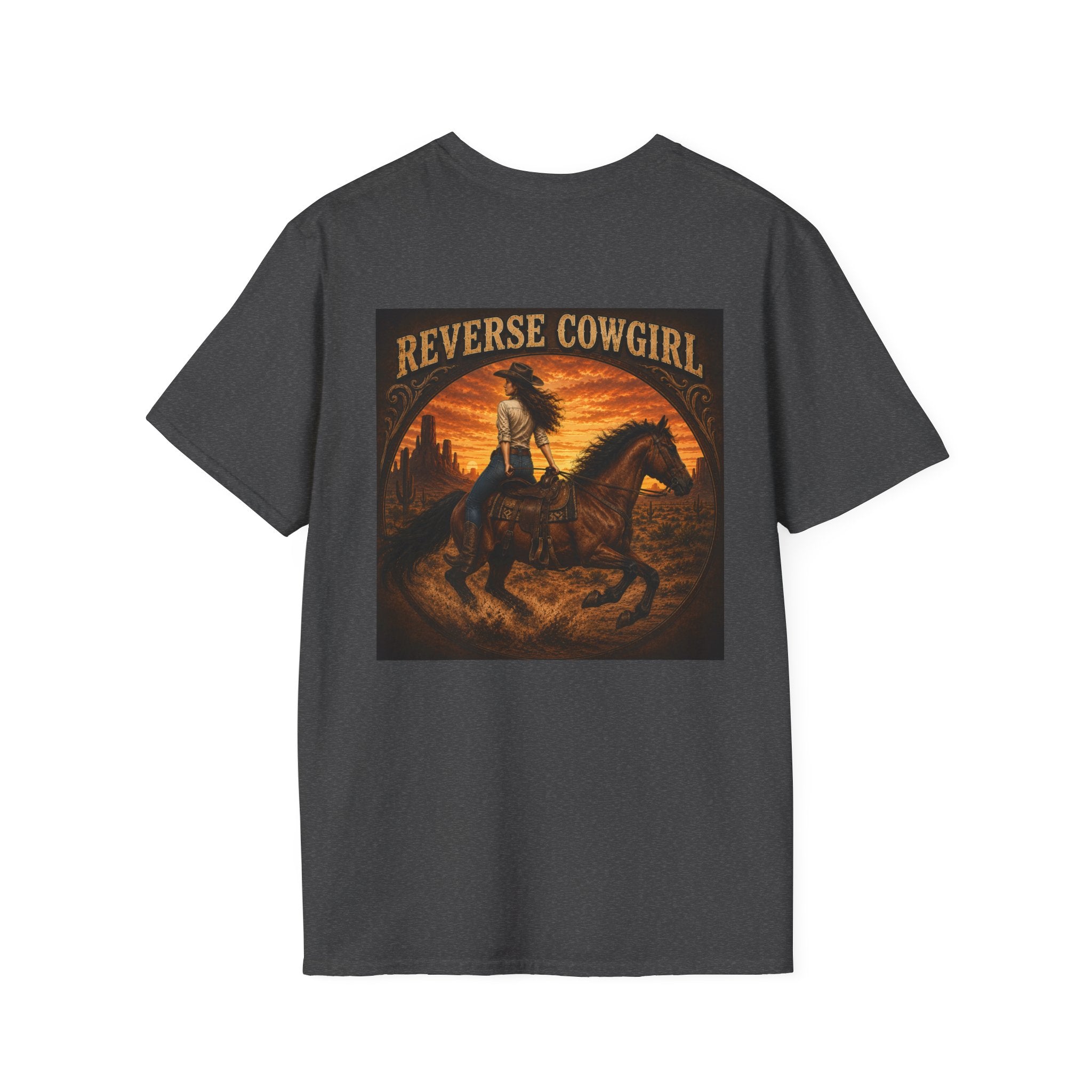 Reverse Cowgirl T‑Shirt — Orgy Coin 3