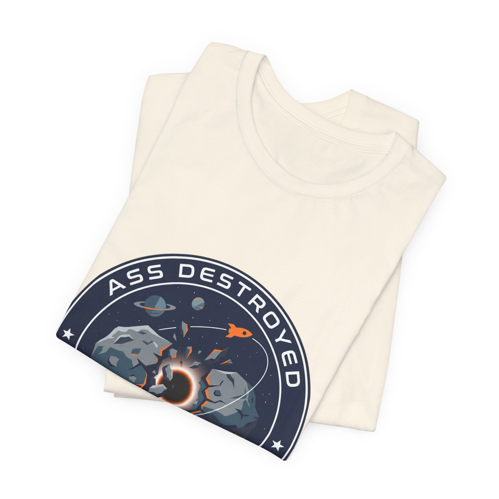 Mission Patch Rocket Tee | space, astronaut, cosmic mission patch