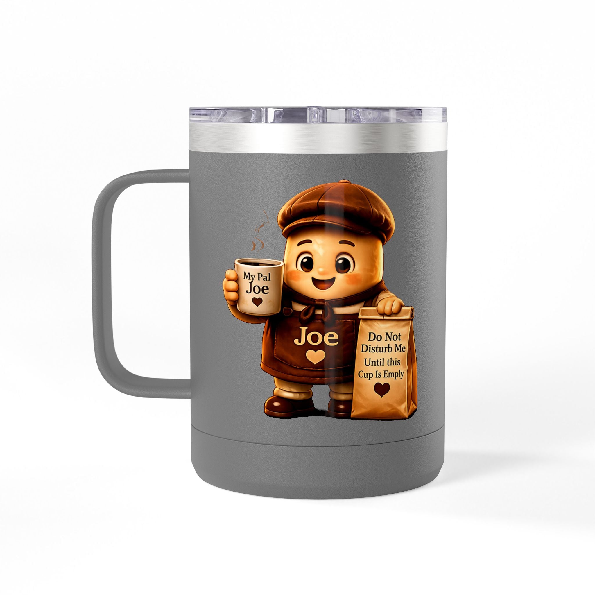 My Pal Joe Coffee Mug Tumbler – 15oz Insulated Coffee Cup