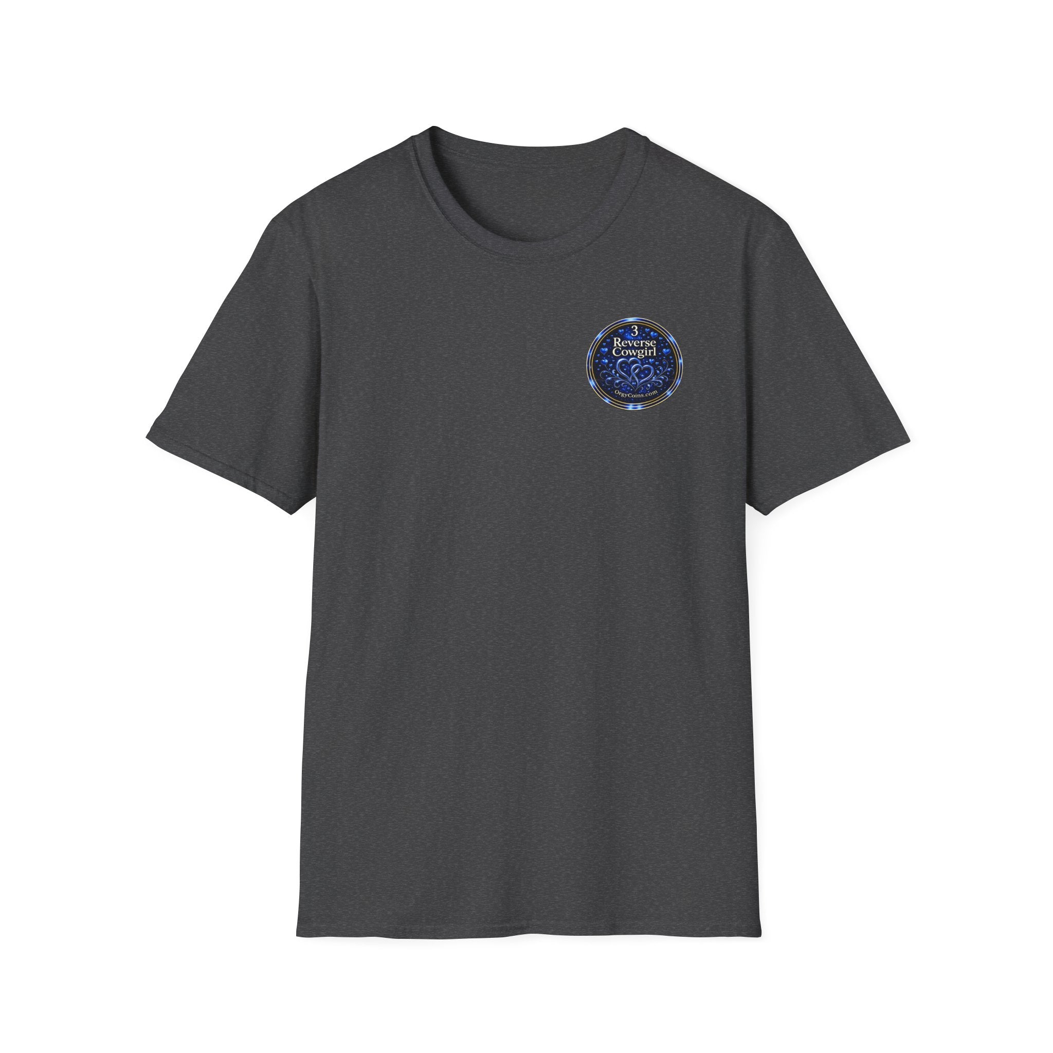 Reverse Cowgirl T‑Shirt — Orgy Coin 3