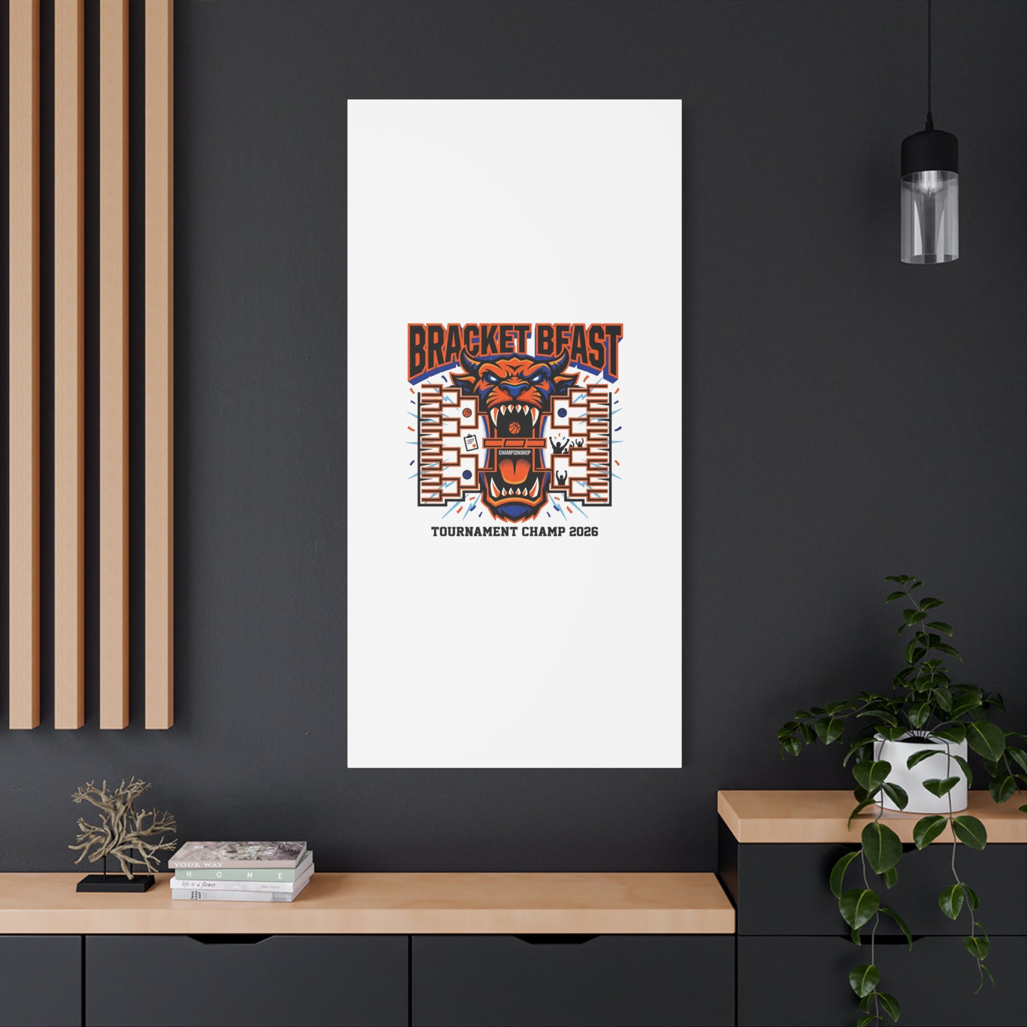 Bracket Beast Canvas | College Tournament Bracket, Gameday Hoops 2026