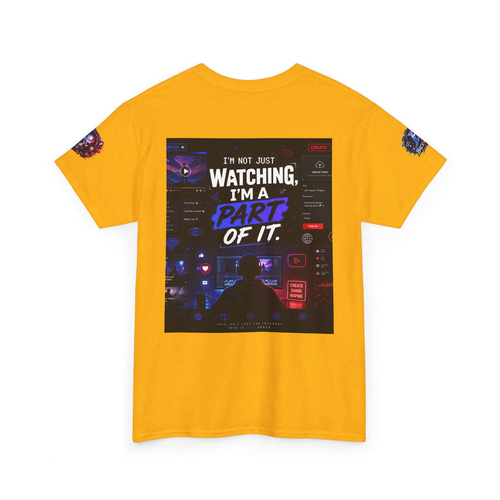I'm A Part Of It T Shirt — Cyber Night Retro Graphic T-Shirt