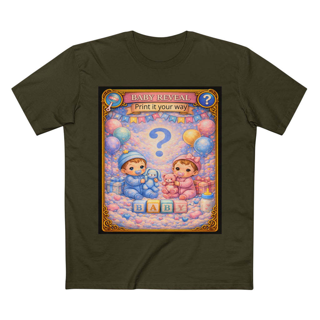 Gender Reveal T-Shirt — (Print It Your Way)