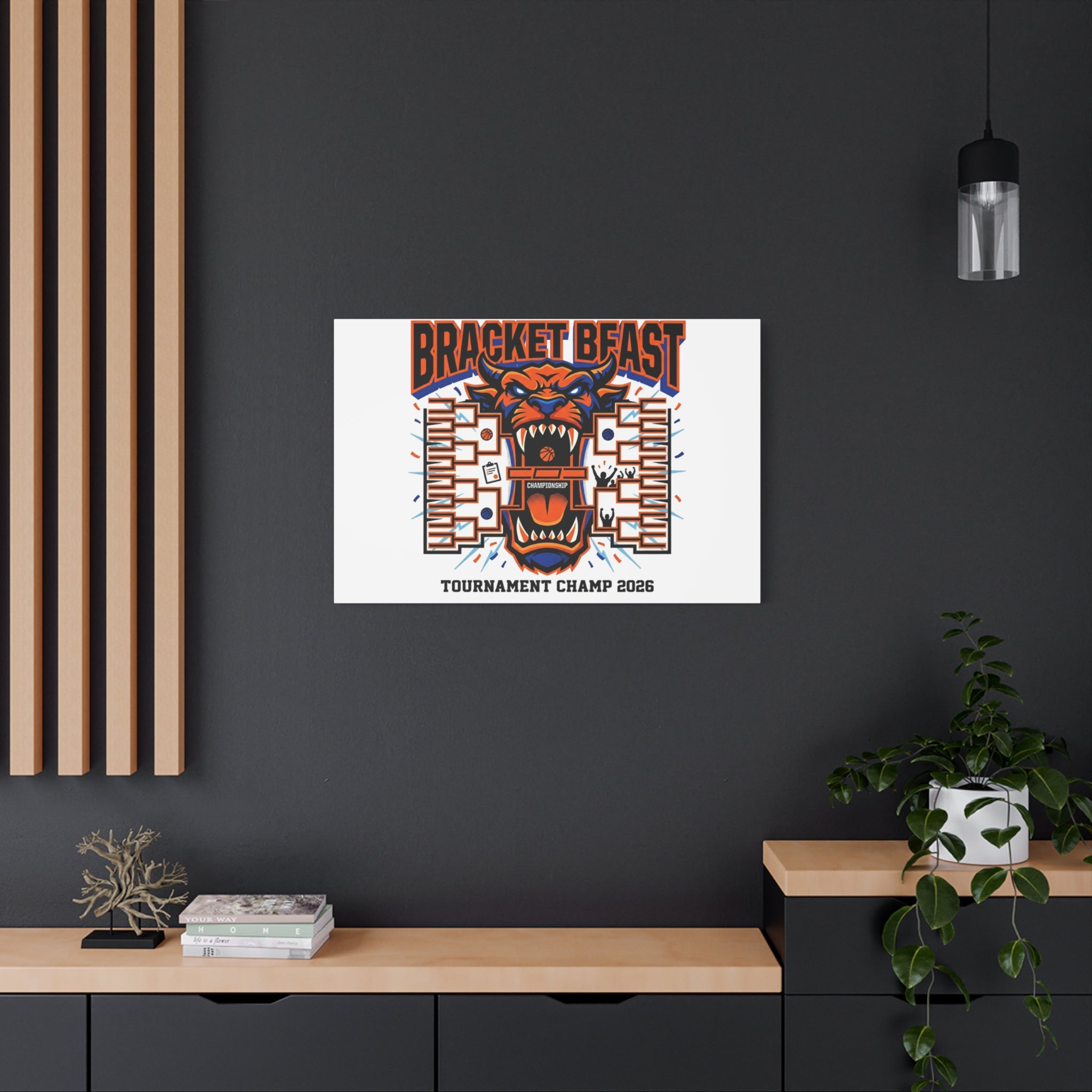 Bracket Beast Canvas | College Tournament Bracket, Gameday Hoops 2026