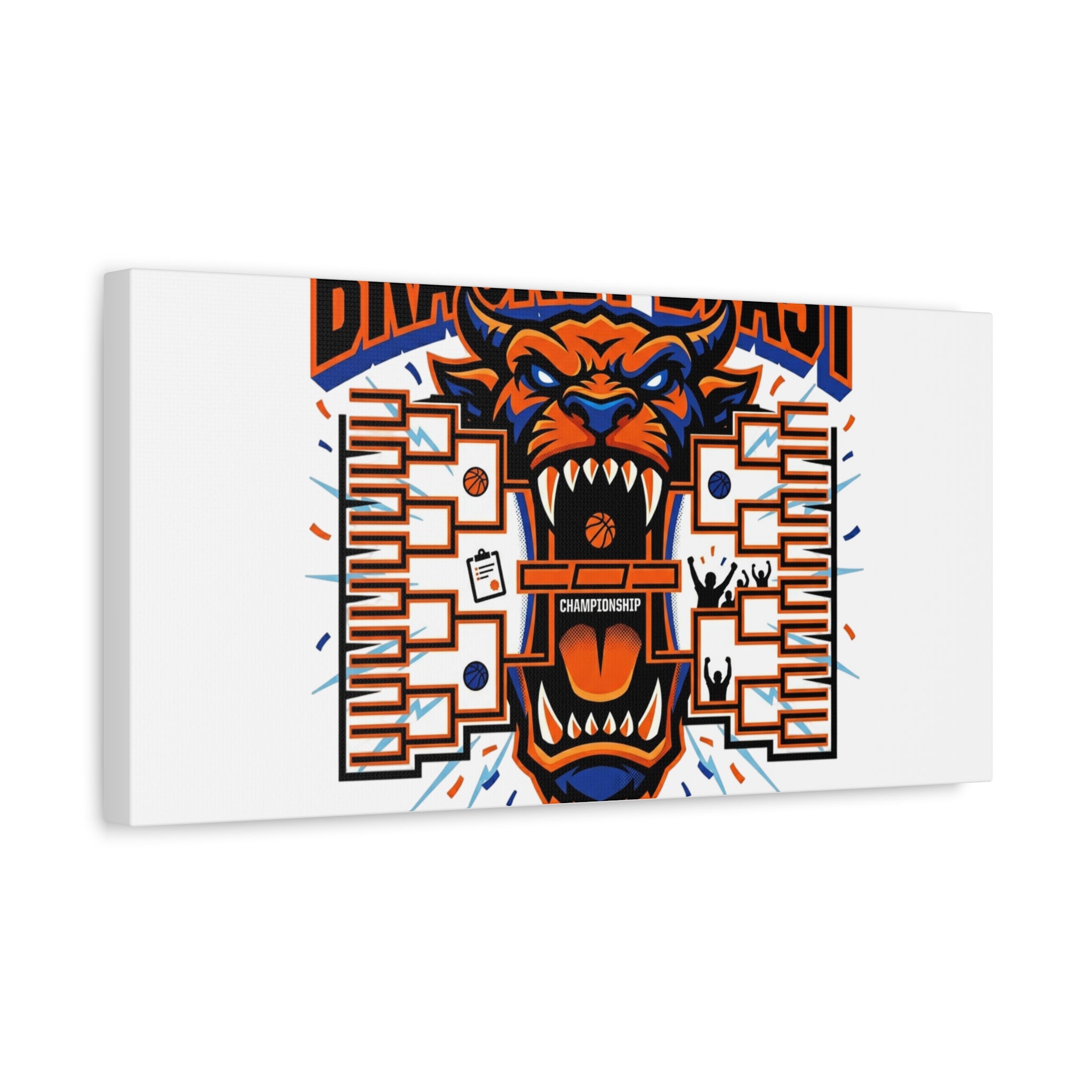 Bracket Beast Canvas | College Tournament Bracket, Gameday Hoops 2026