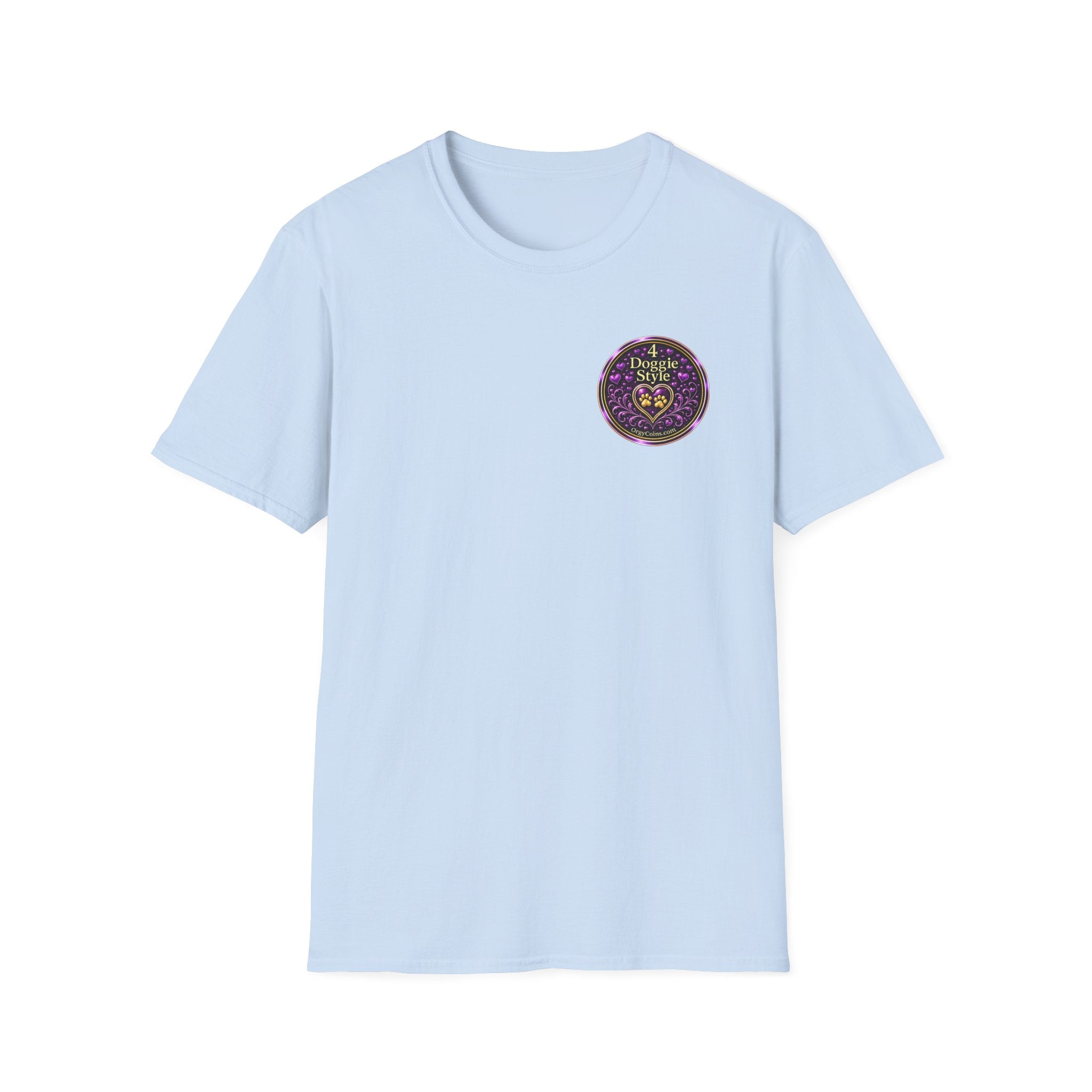 Doggie Style Heart Logo T-Shirt — Orgy Coin 4