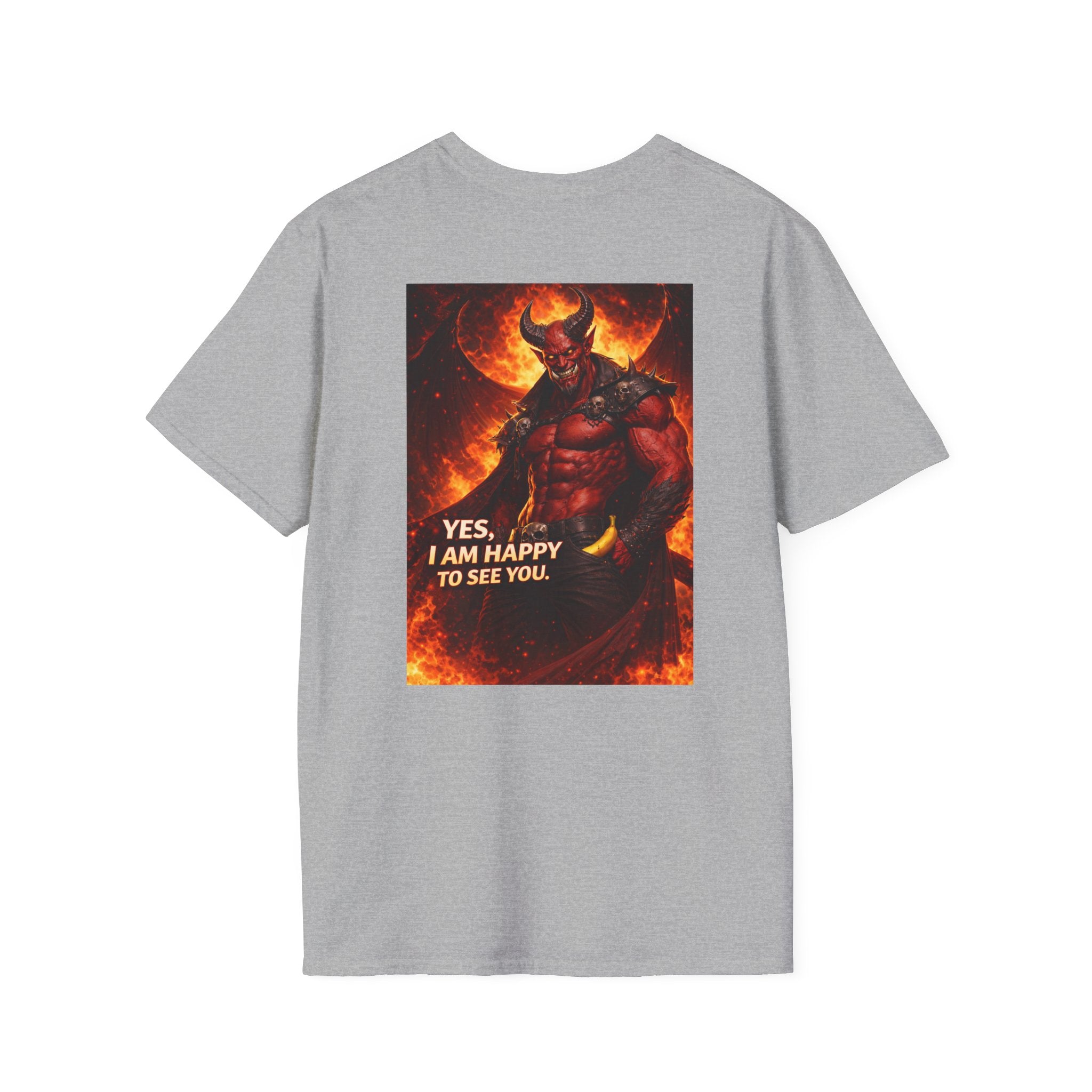 Standing Seven Orgy Coin Graphic T-Shirt