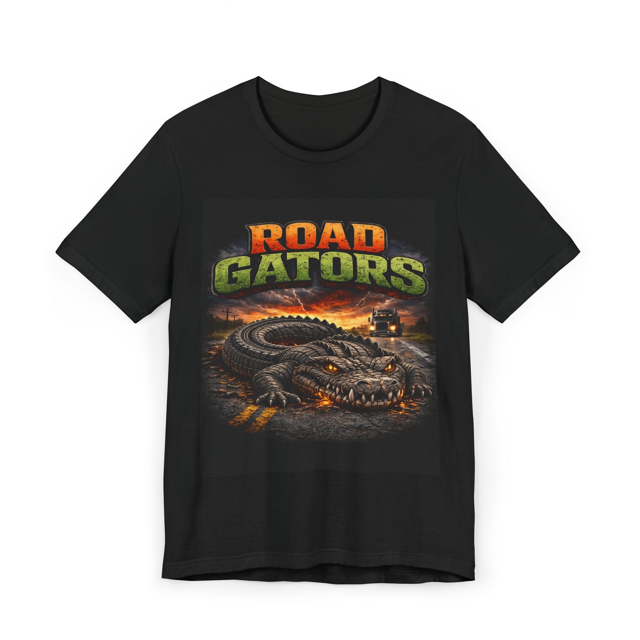 Road Gators Graphic T-Shirt — Alligator Trucking Vintage Style Tee