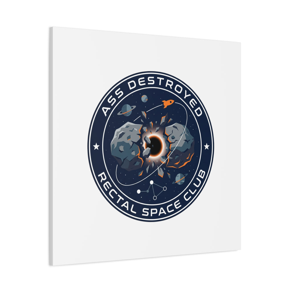 Cosmic Mission Patch Canvas | Space, Rocket, Astronaut, Deep Space