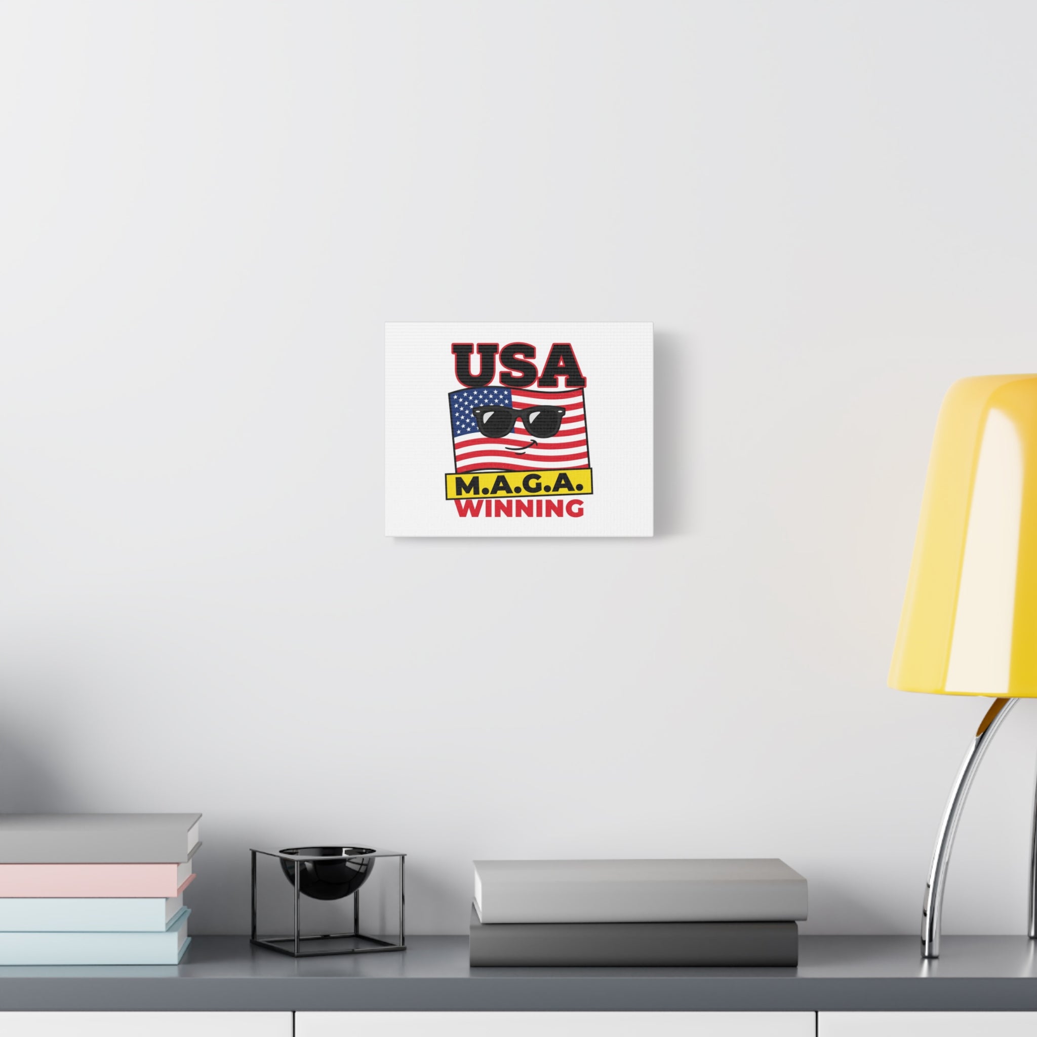 USA winning Canvas
