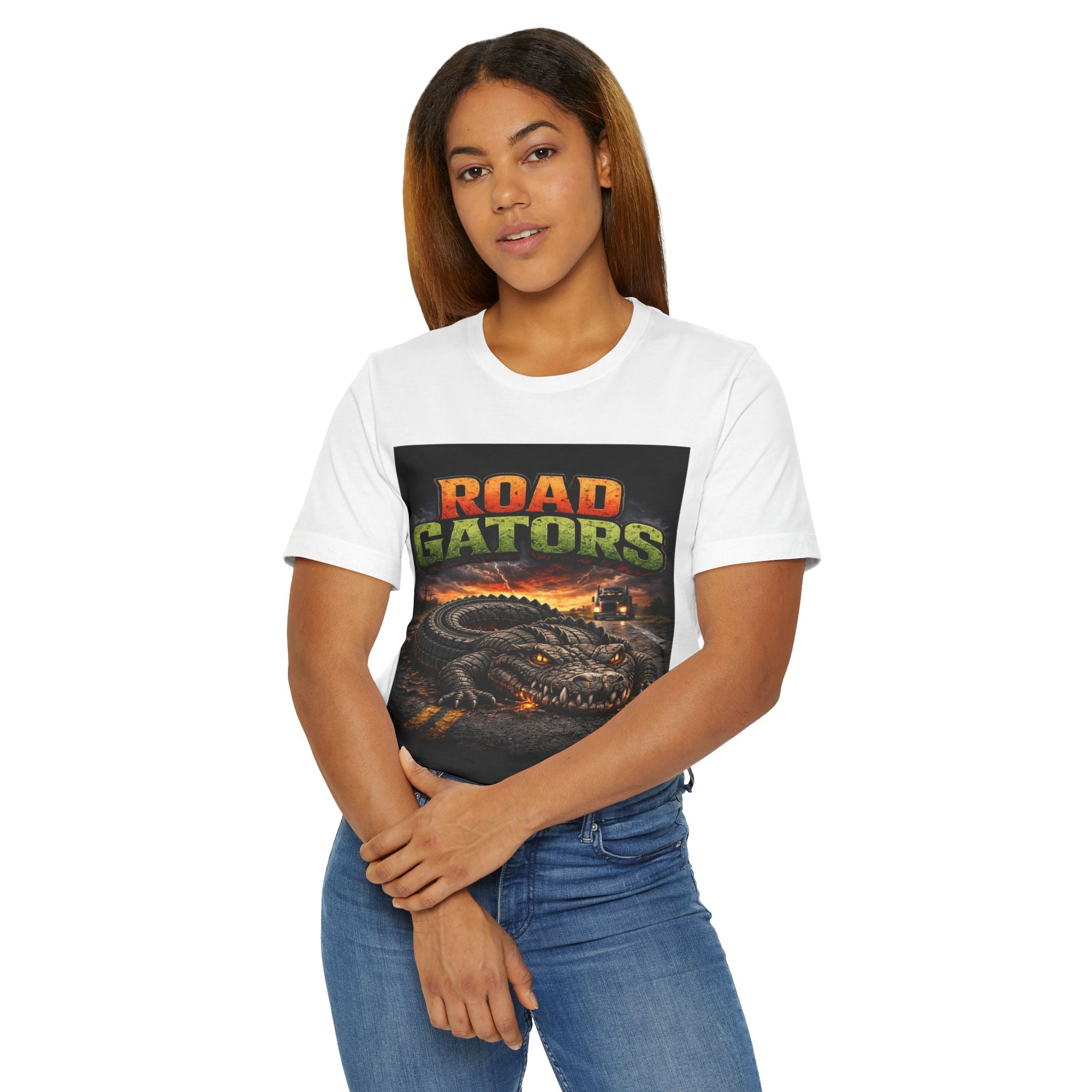 Road Gators Graphic T-Shirt — Alligator Trucking Vintage Style Tee