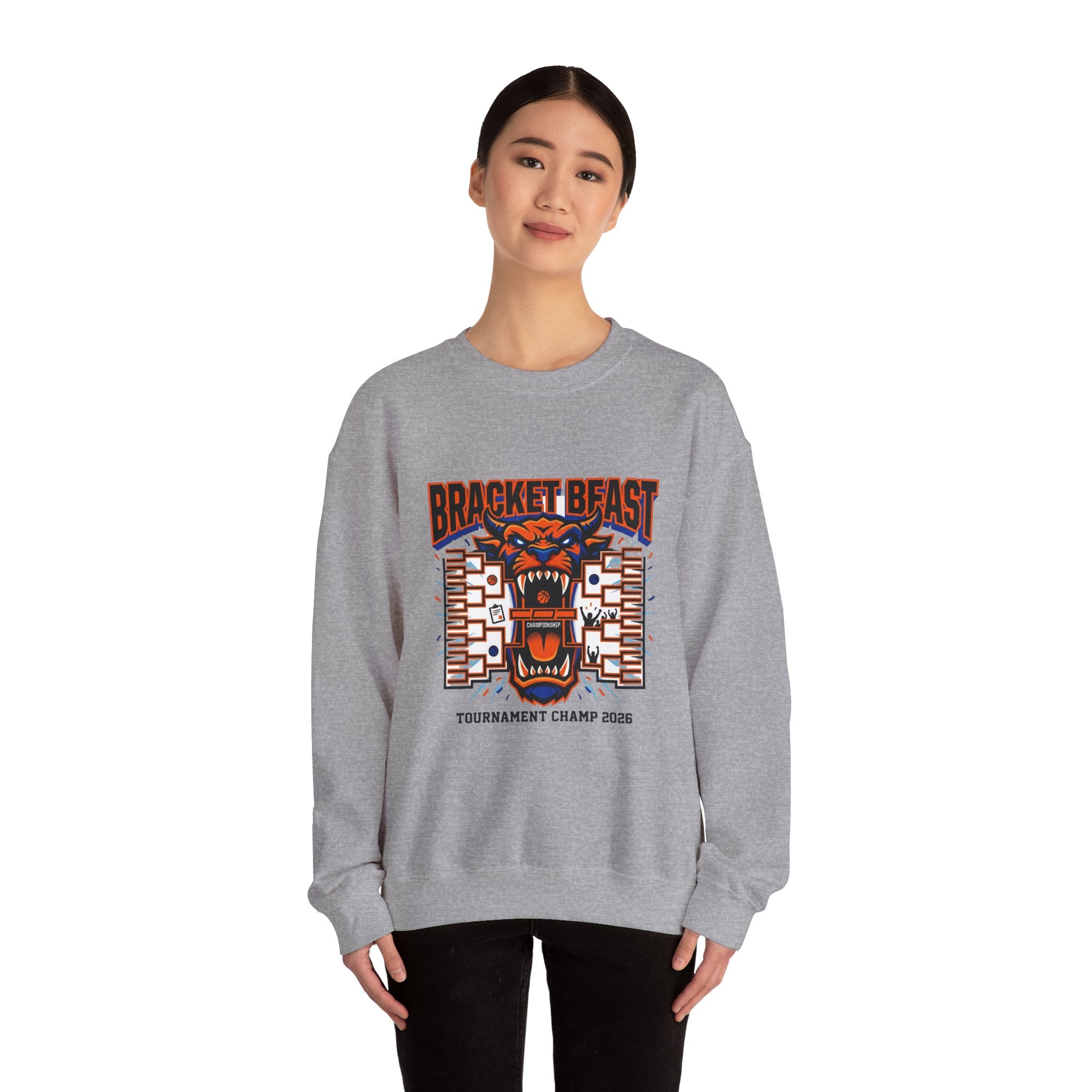 Bracket Beast Sweatshirt | college tournament, bracket hoops