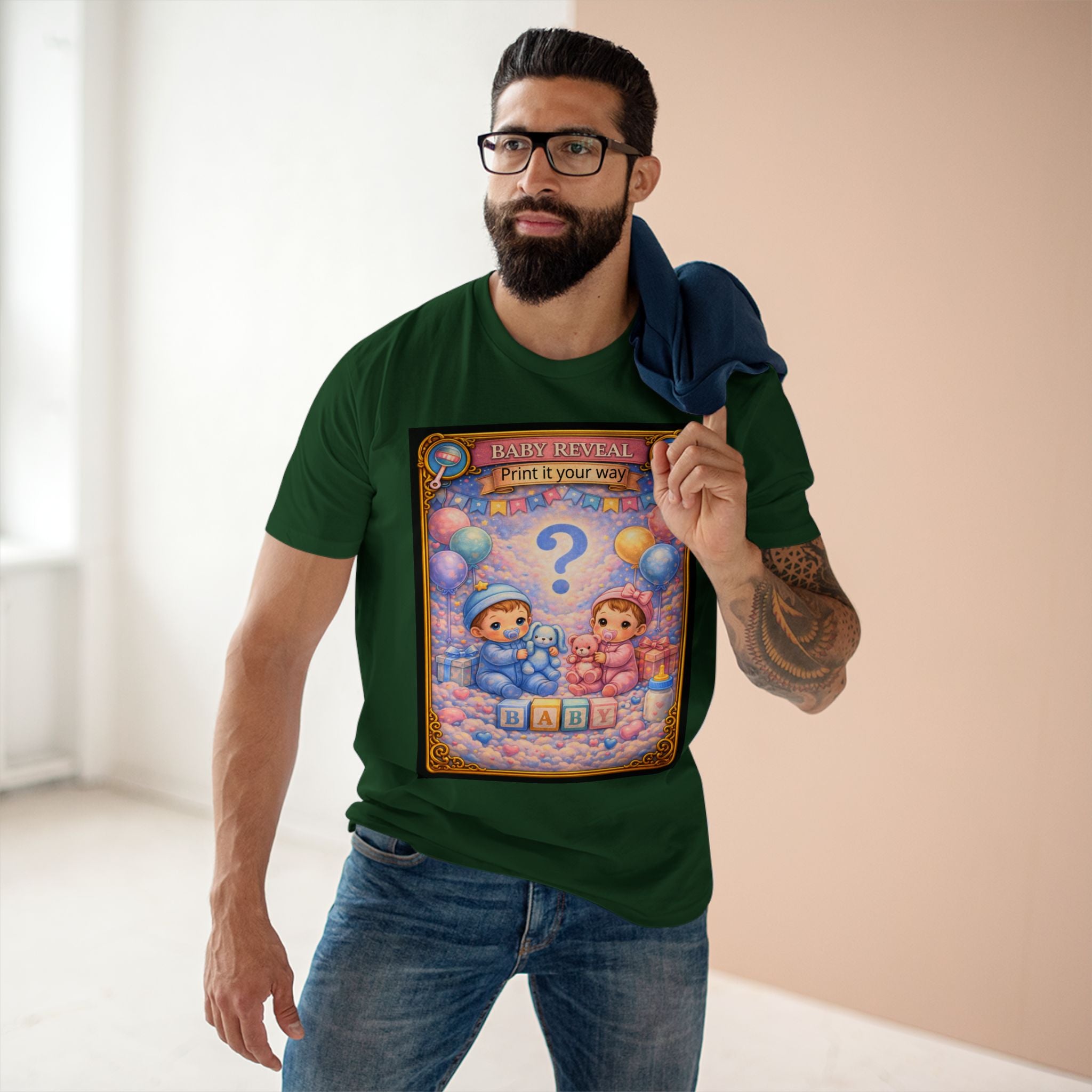 Gender Reveal T-Shirt — (Print It Your Way)