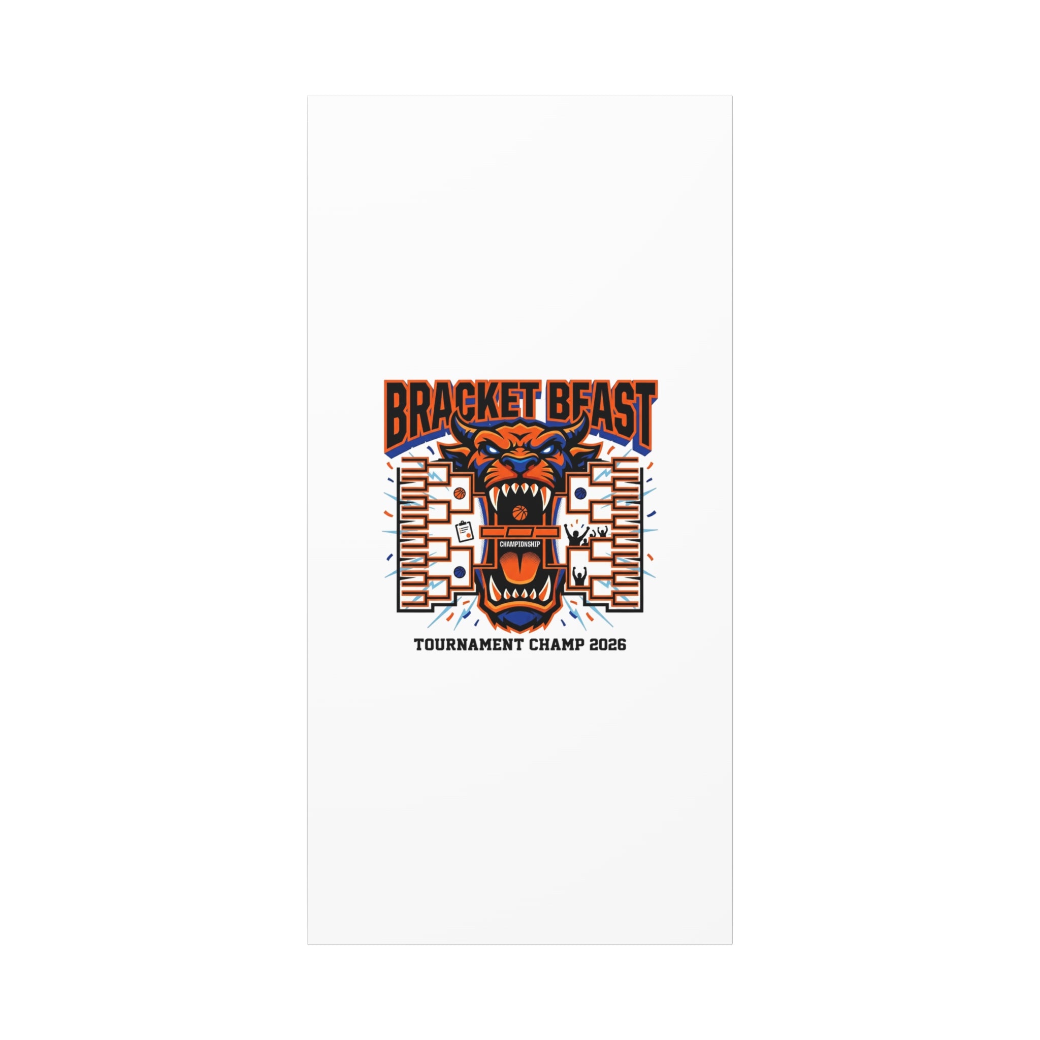 Bracket Beast Canvas | College Tournament Bracket, Gameday Hoops 2026