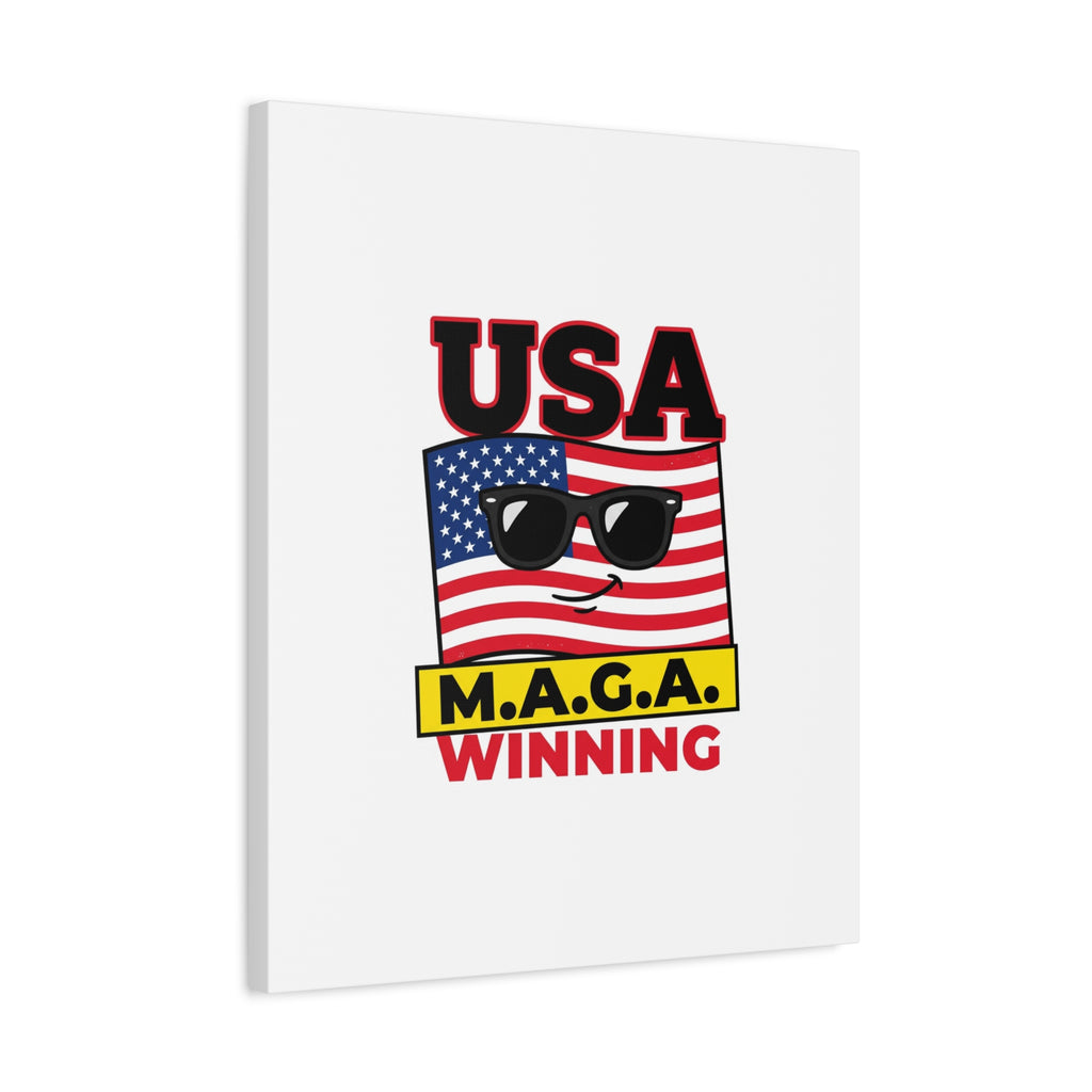 USA winning Canvas