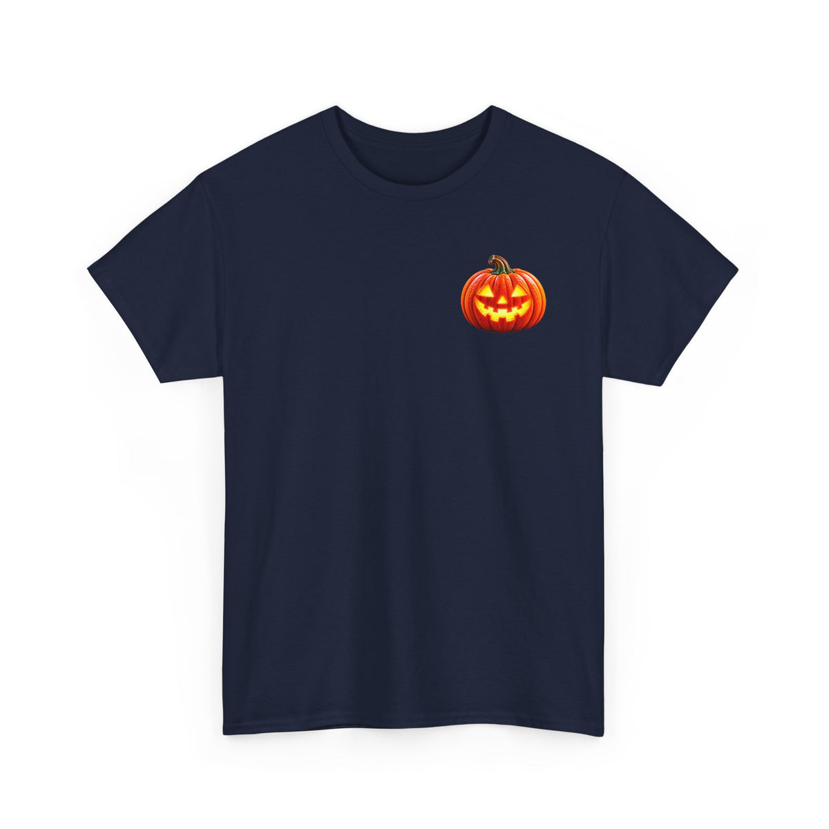 Halloween Raccoon Tee — Cute Jack-o'-Lantern "Happy Halloween" Shirt