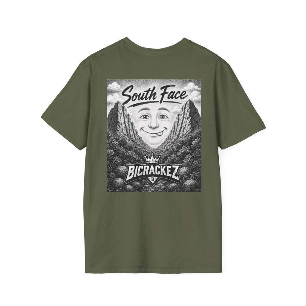 South Face Graphic Tee —Orgy Coin 9- Oral