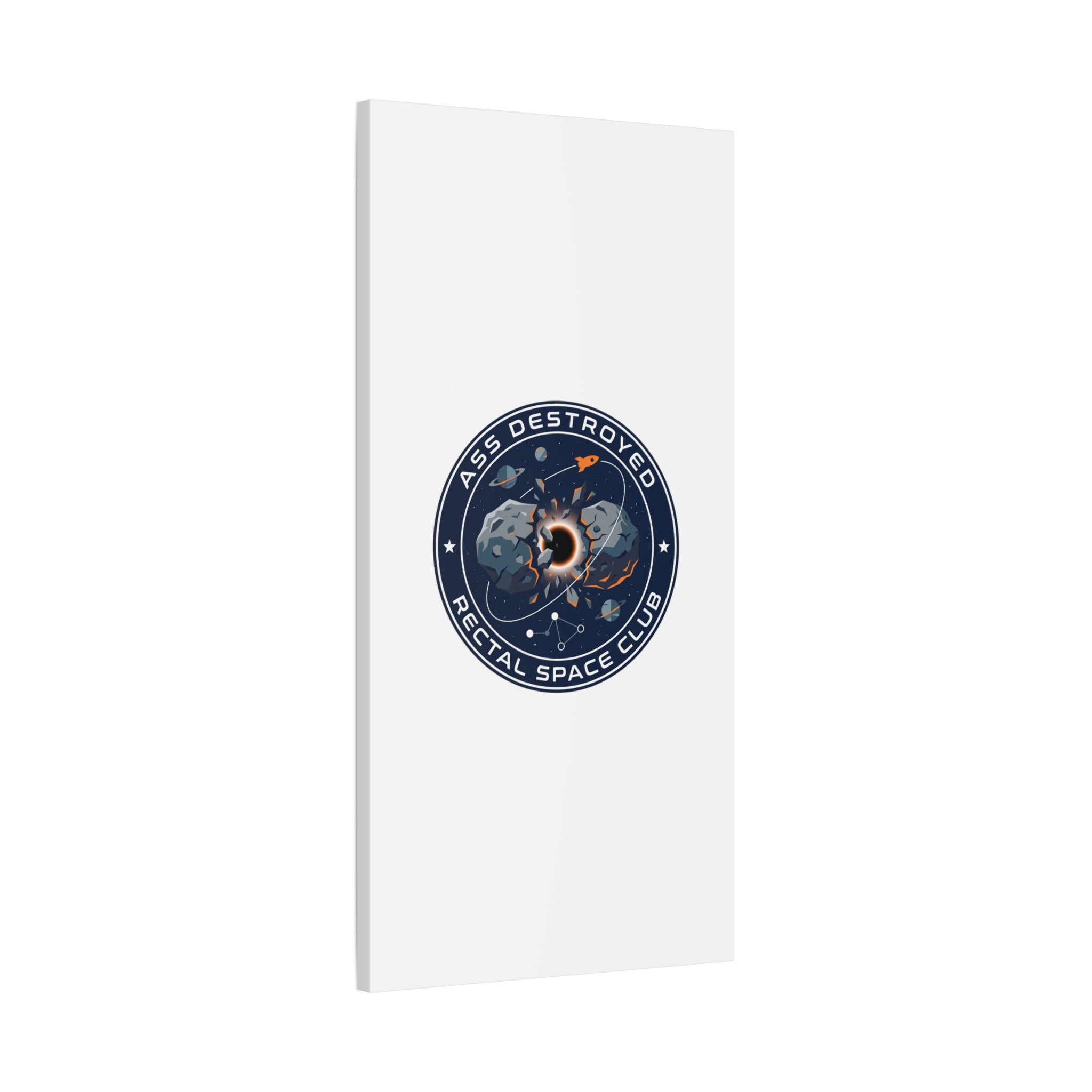 Cosmic Mission Patch Canvas | Space, Rocket, Astronaut, Deep Space