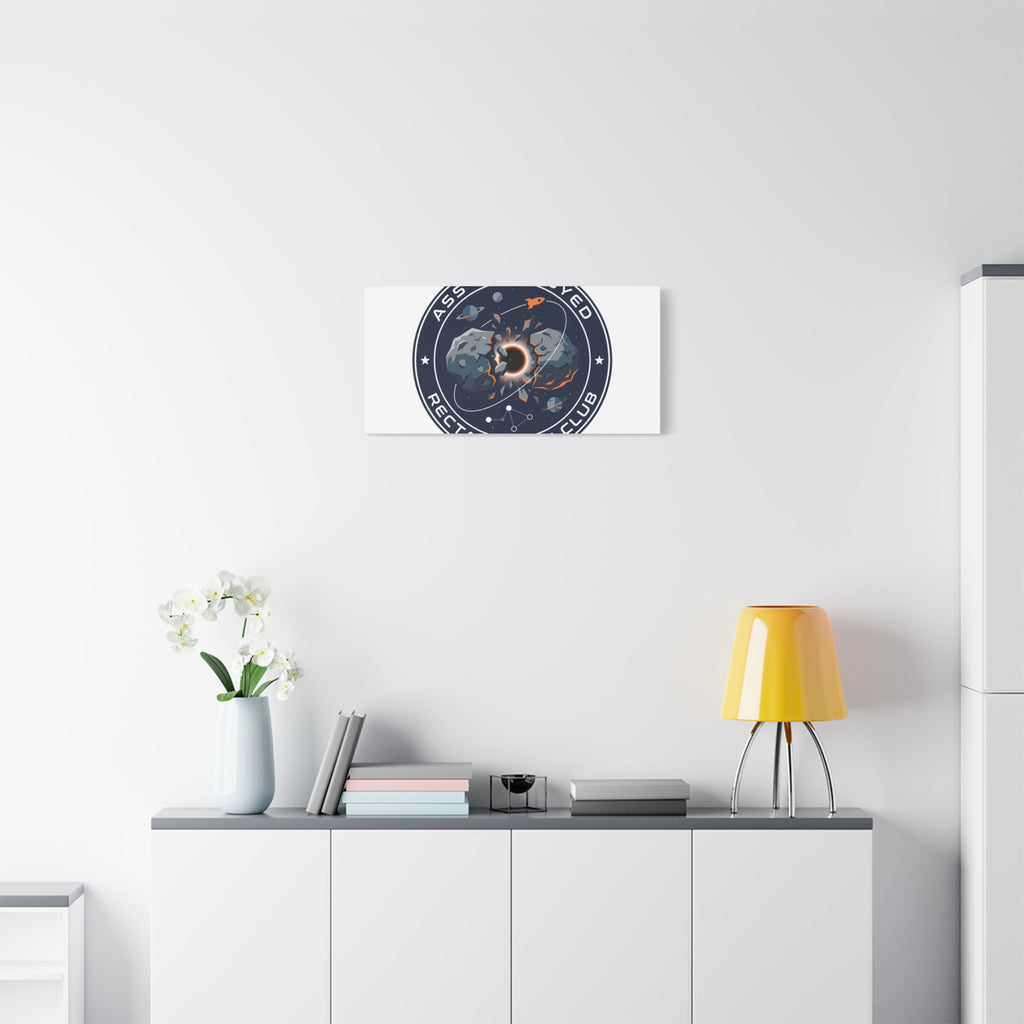 Cosmic Mission Patch Canvas | Space, Rocket, Astronaut, Deep Space