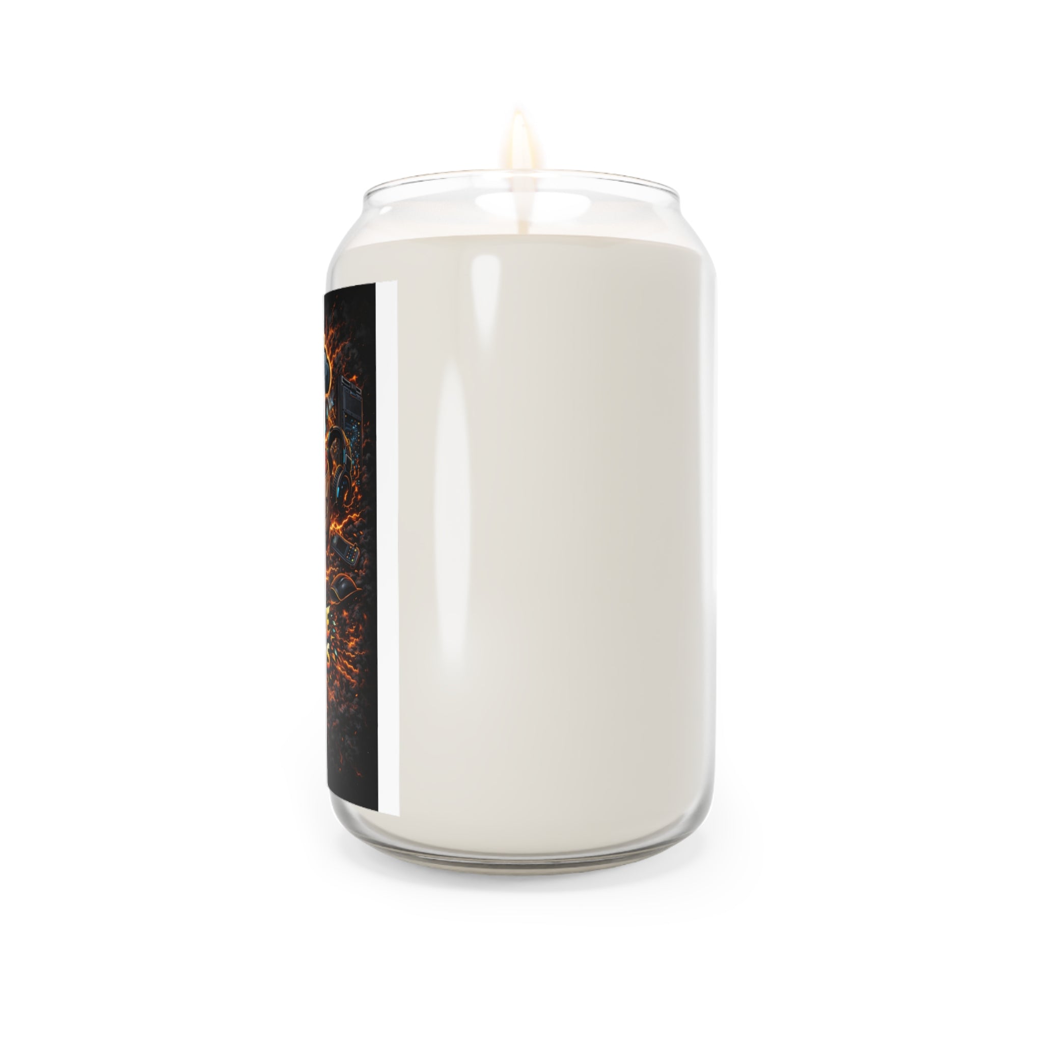 Gothic Skull Candle — "Candle Friends" Scented Soy Candle (13.75 oz)
