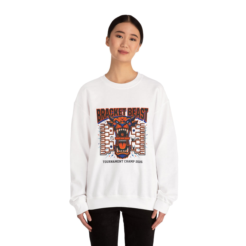 Bracket Beast Sweatshirt | college tournament, bracket hoops
