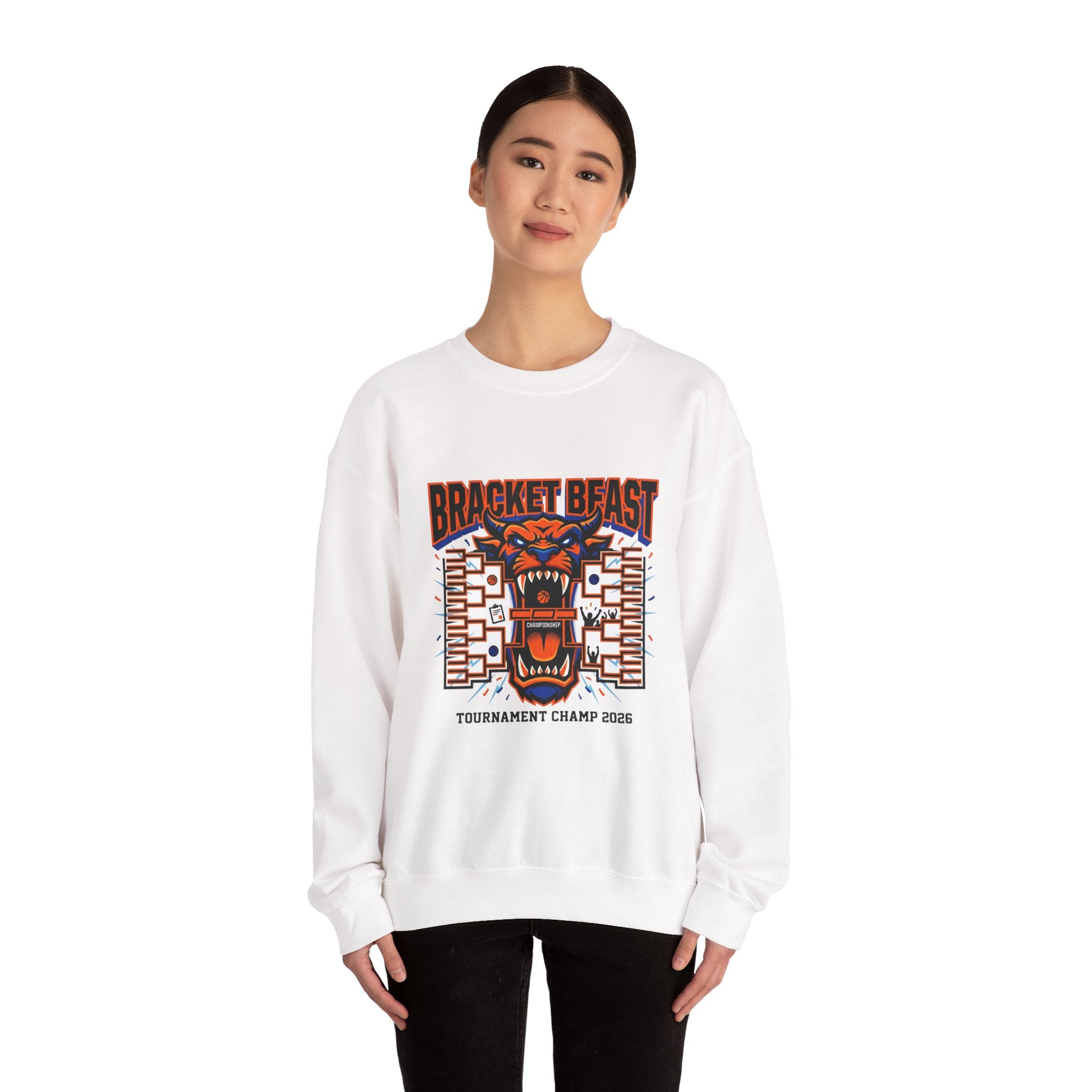 Bracket Beast Sweatshirt | college tournament, bracket hoops